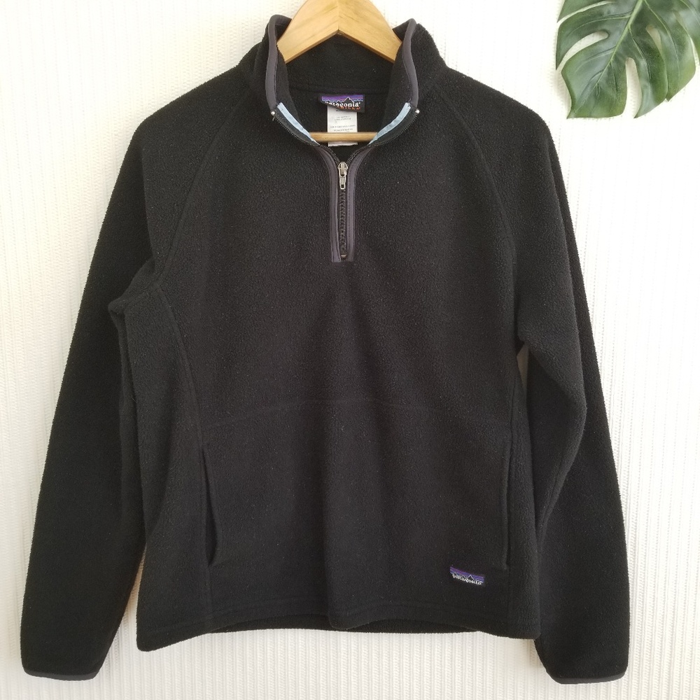 Patagonia Synchilla | 1/4 Zip Fleece | Black | L